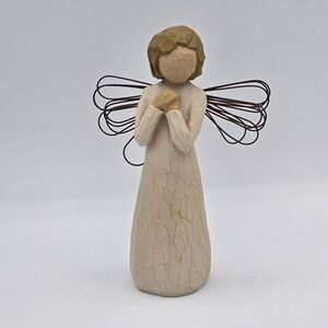 Willow‎ Tree ANGEL OF WISHES Figurine  2000 Demdaco Susan Lordi vintage Figurine